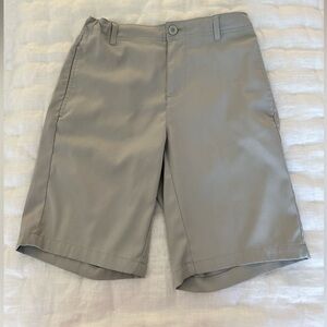 bcg light gray Flat Front Shorts Classic Design